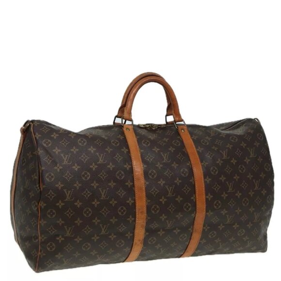 LOUIS VUITTON Monogram Keepall Bandouliere 60 Boston Bag - Picture 1 of 16